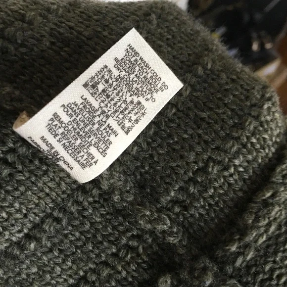 THE GREAT. Textured Dark Green Cardigan - Picture 6 of 7